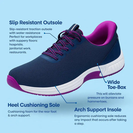 OrthoKnit™ Women Orthopedic Hand's Free Sneakers Reliefly™