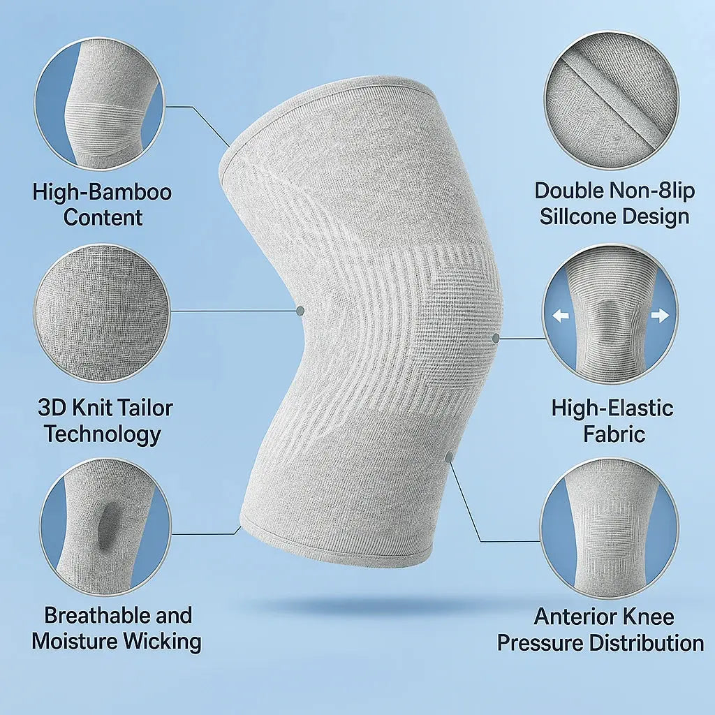 BambooFlow™ Compression Knee Sleeve Reliefly™