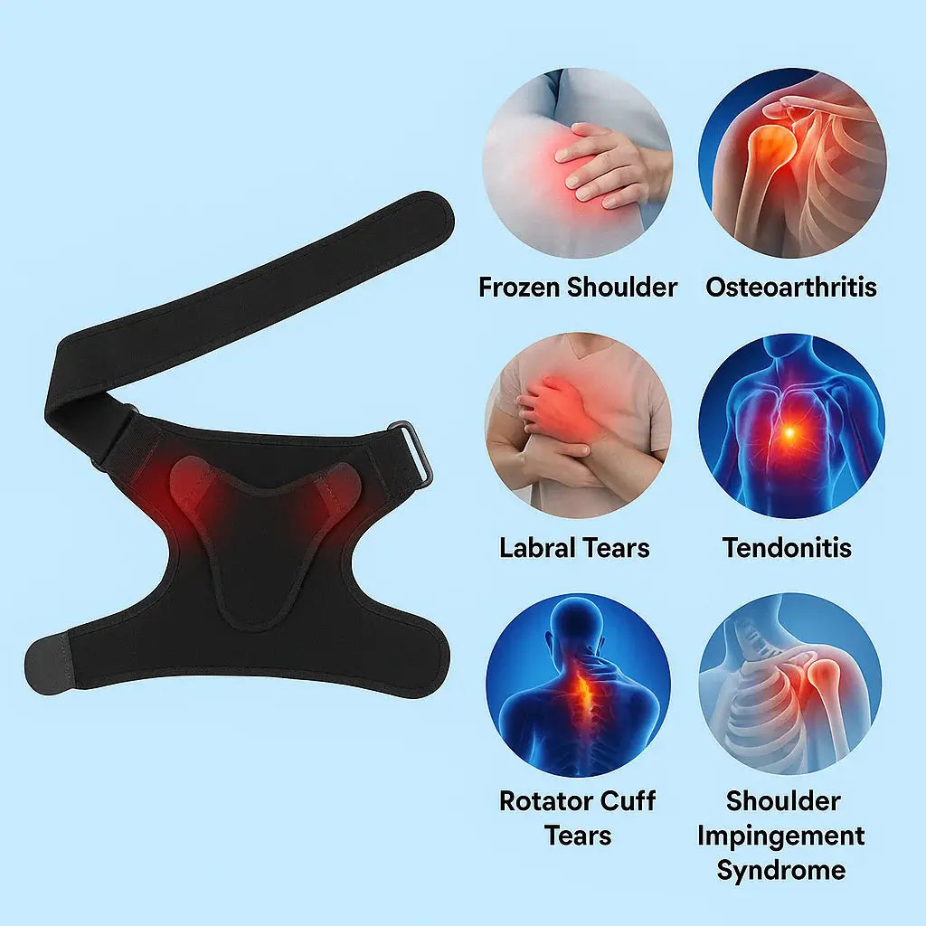 FlexShoulder™ Compression Shoulder Brace Reliefly
