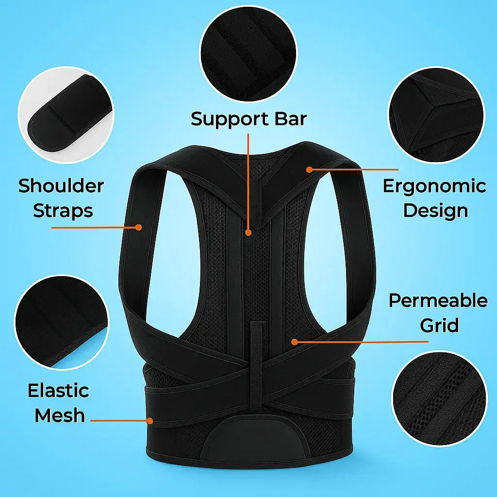 SpineAlign Support™ – Orthopedic Back Support Reliefly™