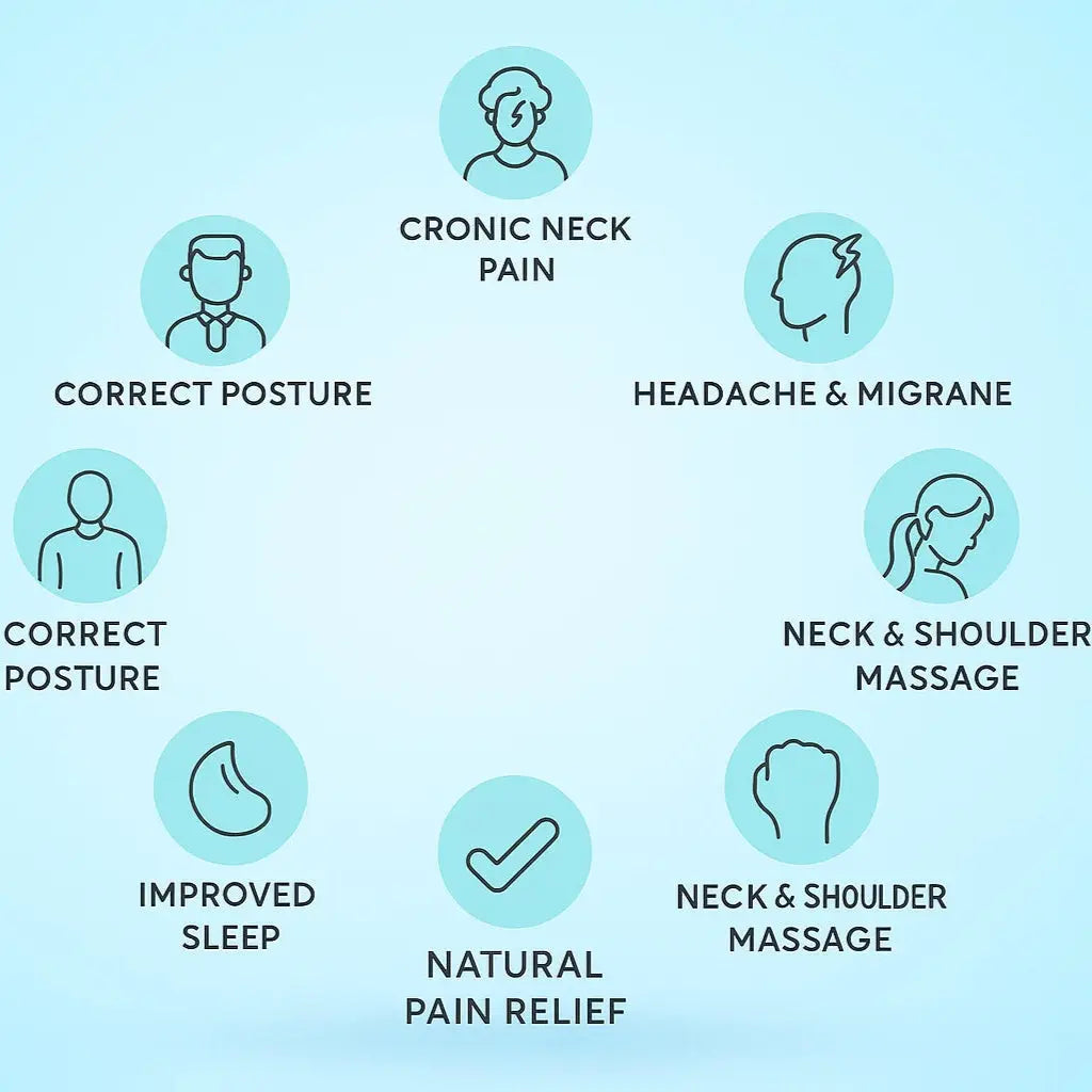 NeckRelief Pro™ Neck Traction Massager Reliefly™