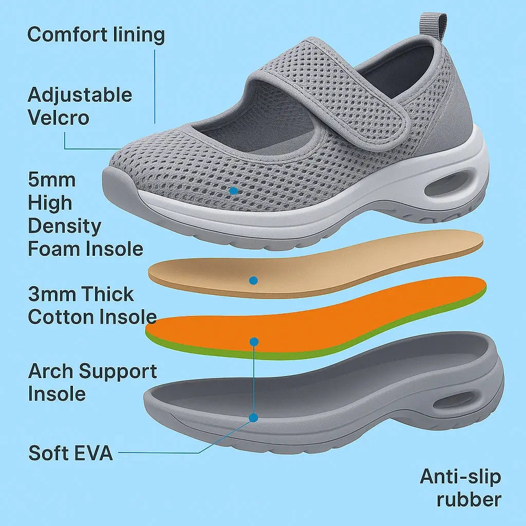 StepSure™ Women's diabetic shoes with extra-wide fit 