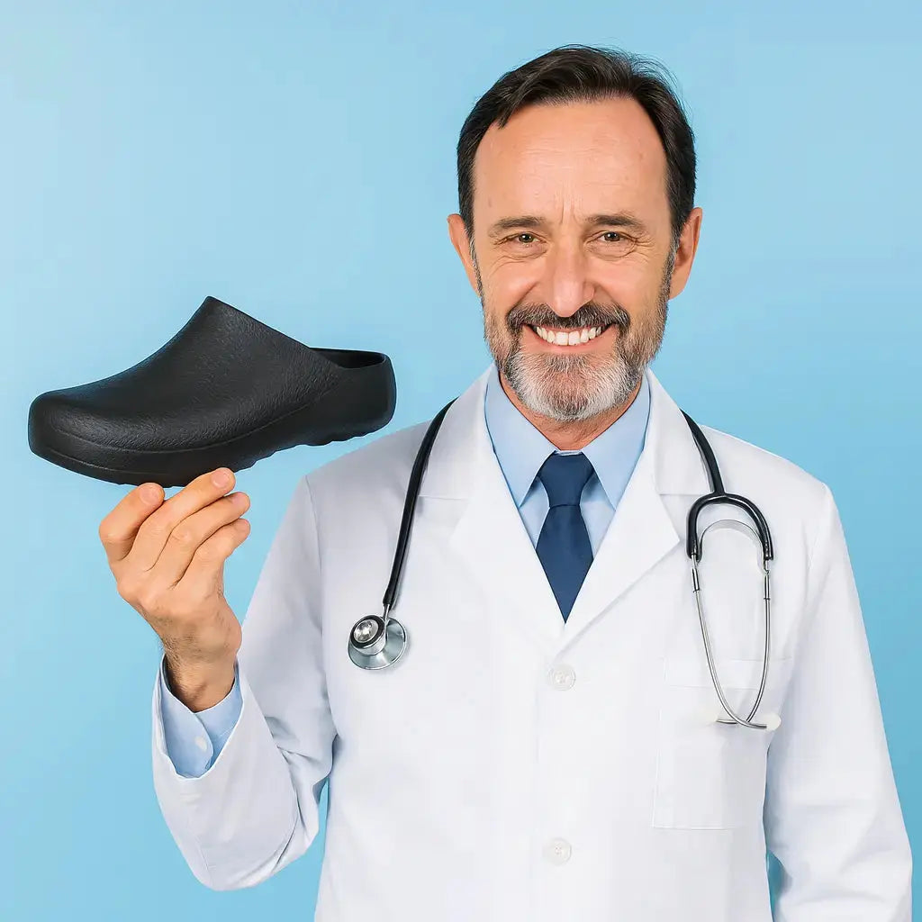 OrthoSlip™ Healthy & Non-Slip Comfort Clog Mules Reliefly™