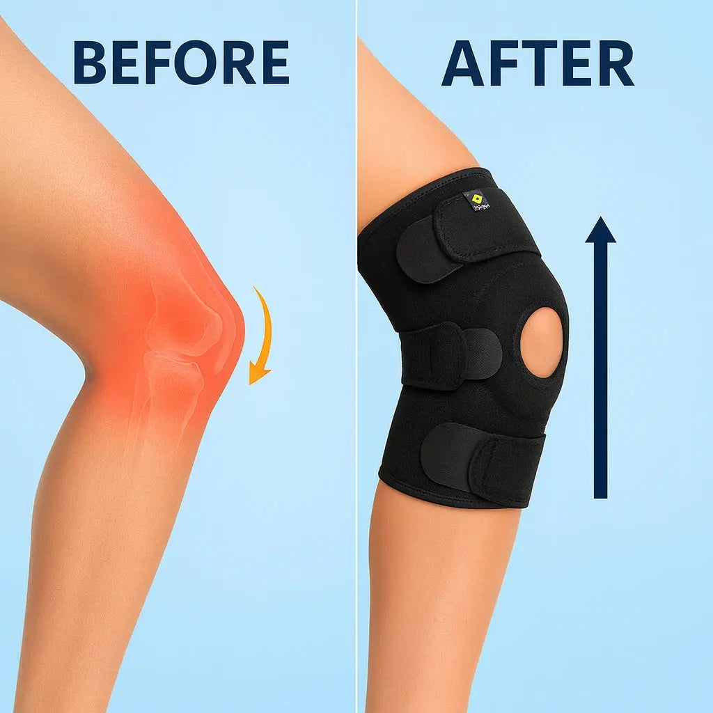 Orthoflex - Support Brace for Men Women, Adjustable Compression Reliefly™