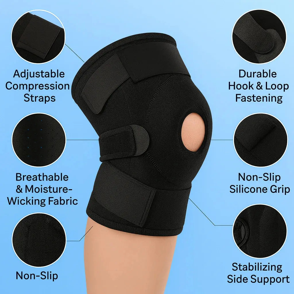 Orthoflex - Support Brace for Men Women, Adjustable Compression Reliefly™