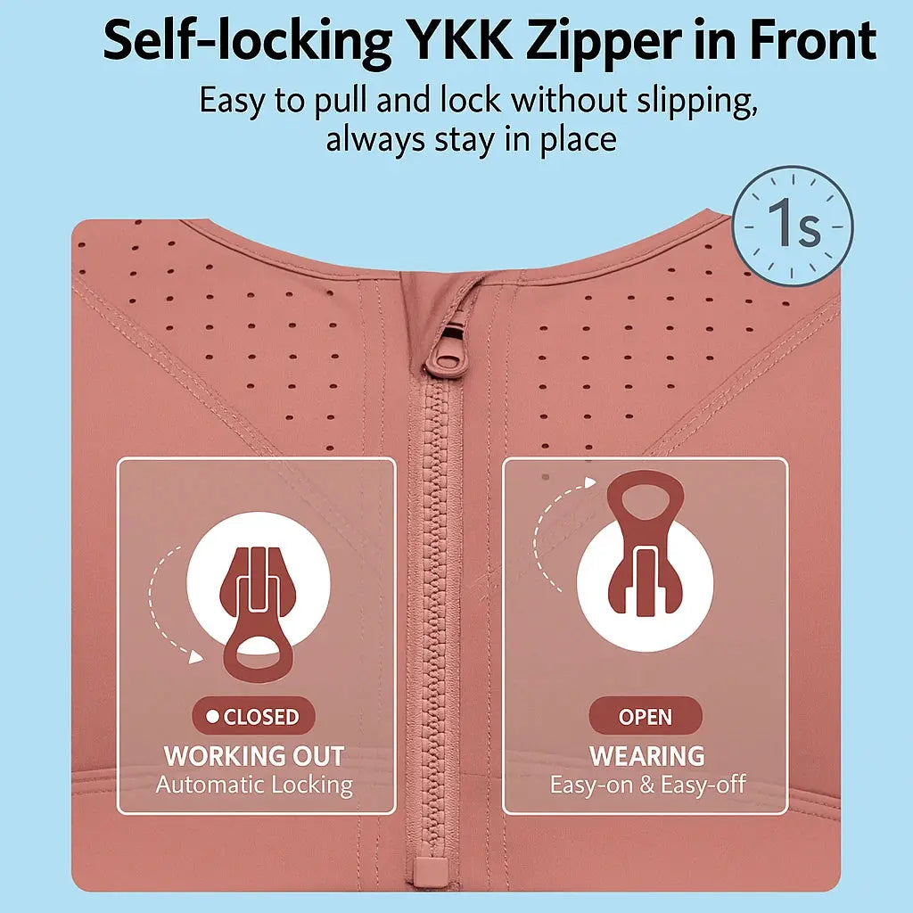 CoreLift™ Sports Bra – Core support and lifting posture Reliefly™