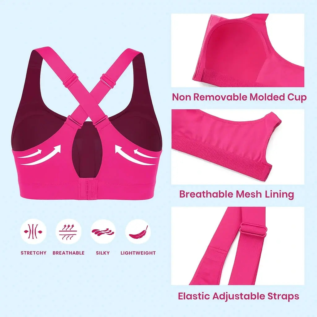CoreLift™ Sports Bra – Core support and lifting posture Reliefly™