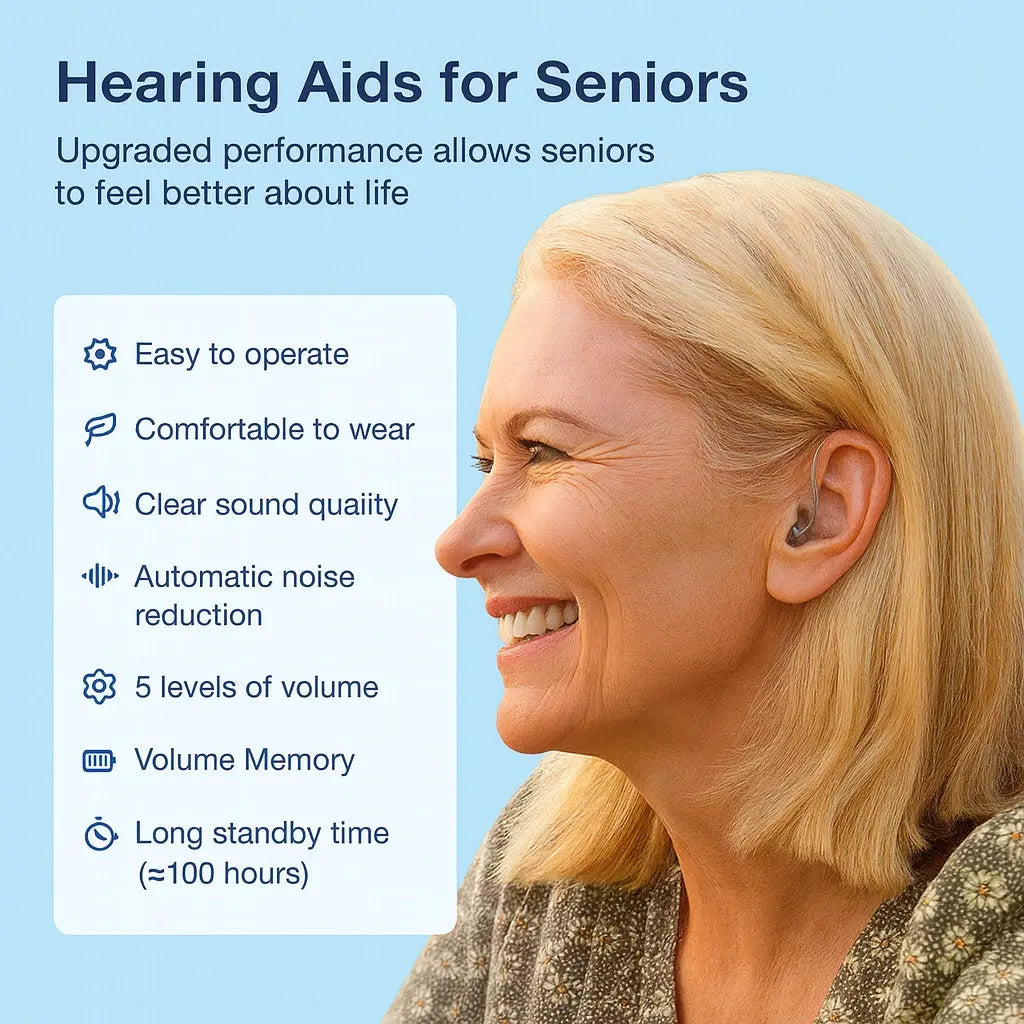 HearNow™ - Hearing Aids for Seniors Reliefly™