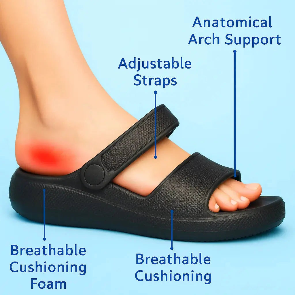 OrthoPlush™ Women/Men Orthopedic Sandals Reliefly