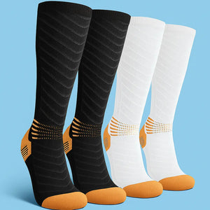 CopperCare™ Compression Socks for Men Women 15-20 mmHg Ankle Support 