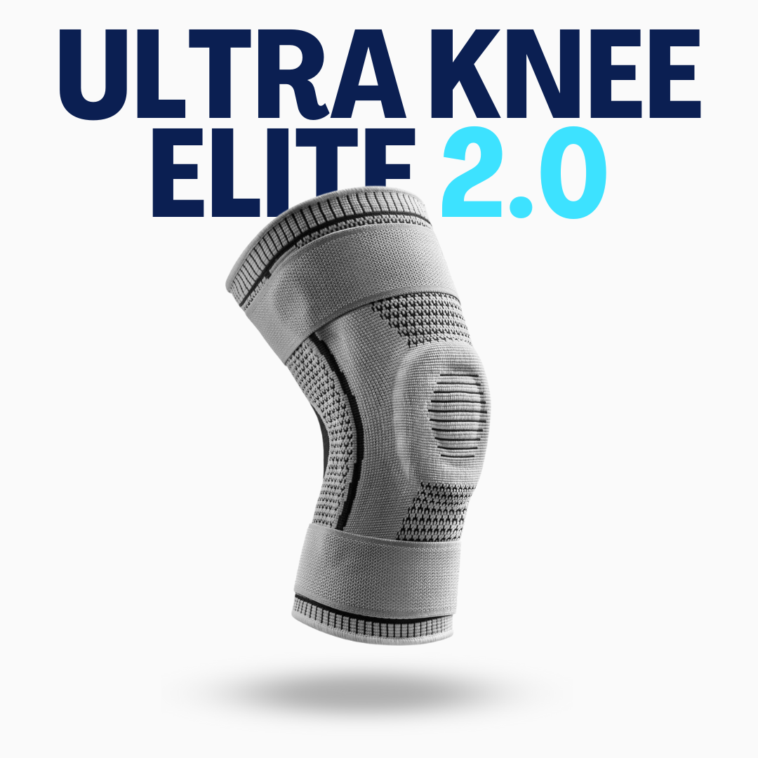 The Ultra Knee Elite™ Knee Brace Compression Sleeve With Patella Stabi –  TEWUE