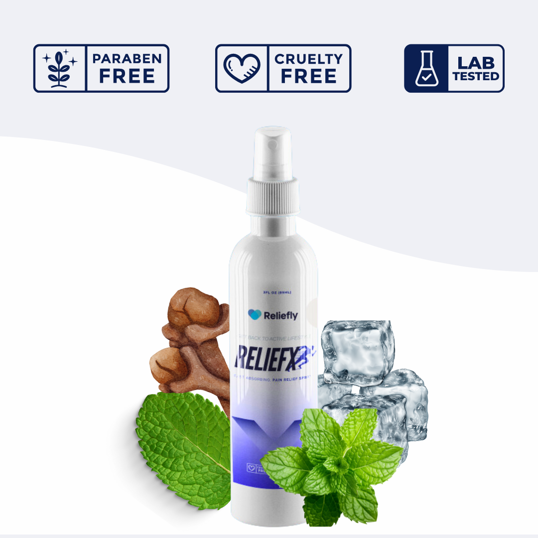 ReliefX® - Natural Knee Pain Relief Spray