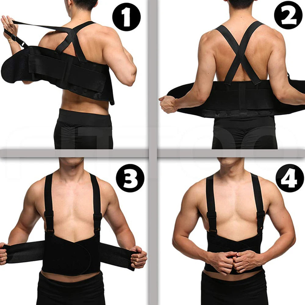 Working Lumbar Lower Back Belt