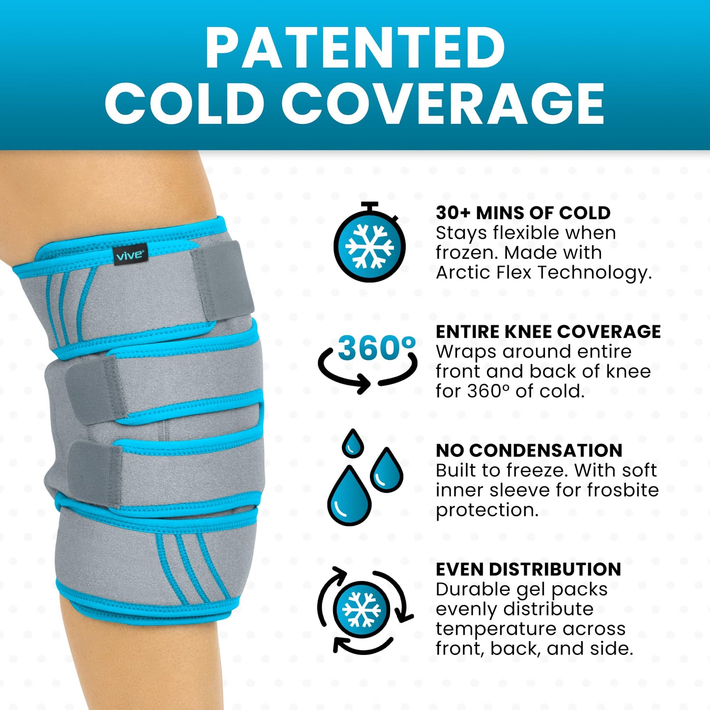 SubZero Medical Grade Cold Knee Brace