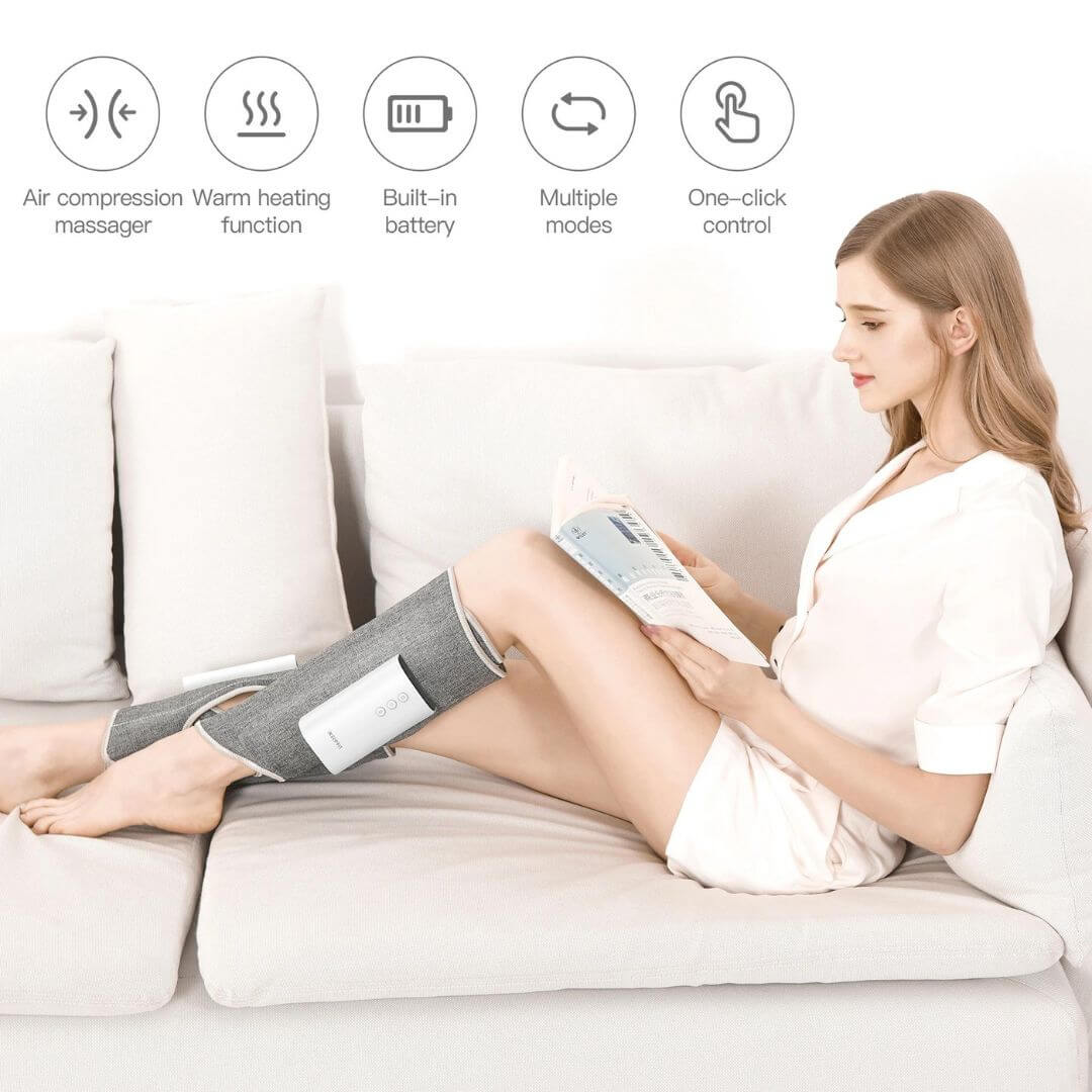 ZenWrap™️ - Heated Compression Leg Massager